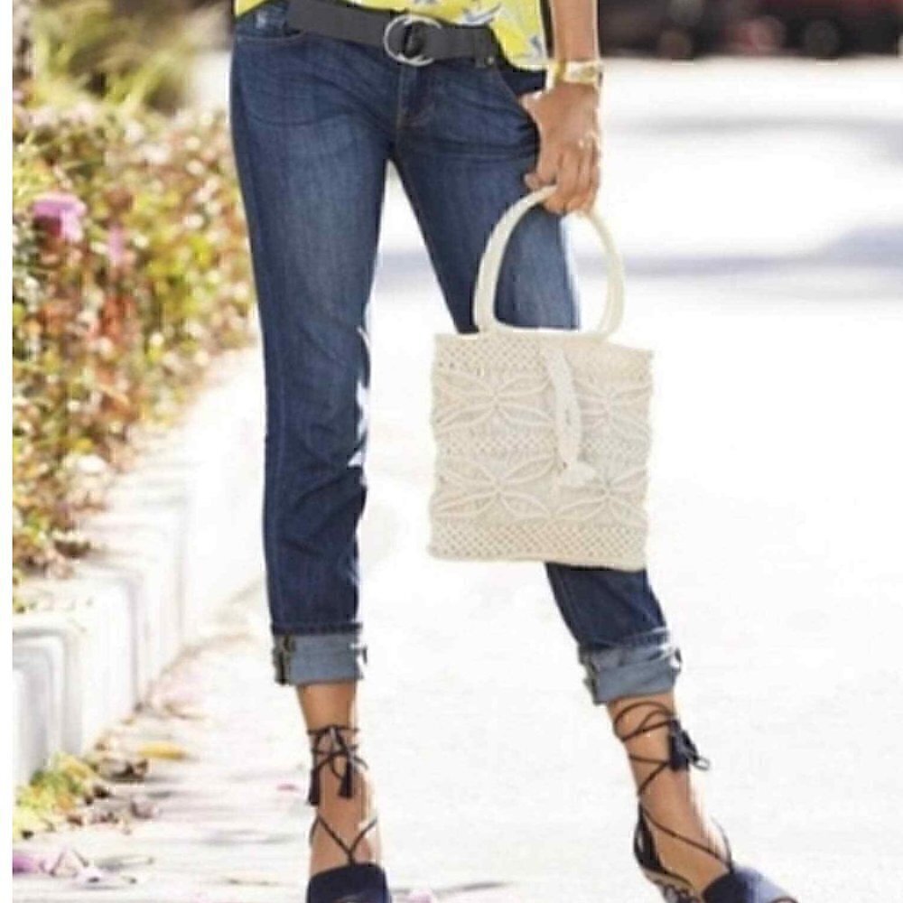 CAbi Twisted Seam Boyfriend Jeans